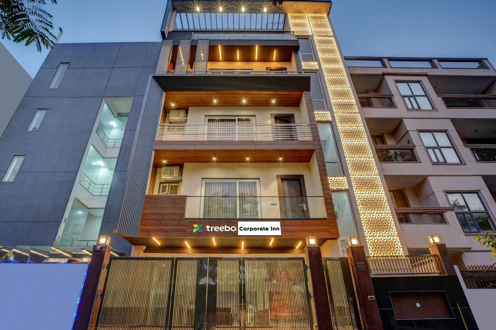 Treebo Corporate Inn Noida Exterior foto